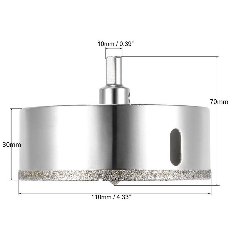 Sourcing Map Foret Scie Cloche Enduit De Diamant De 53 Mm