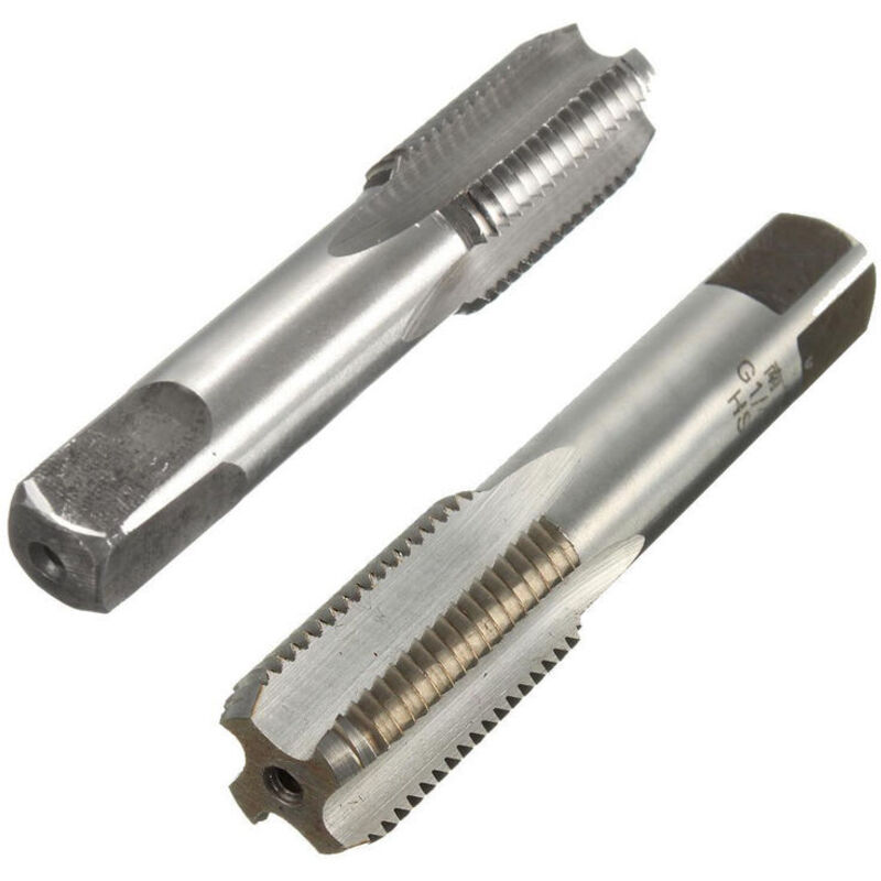 Taraud 1/2 BSP - Taraud Fileté 1/2 Pouce En Acier Haute Dureté – Outil CNC Robuste 34 Mm Pour Réparation Et Usinage Précis