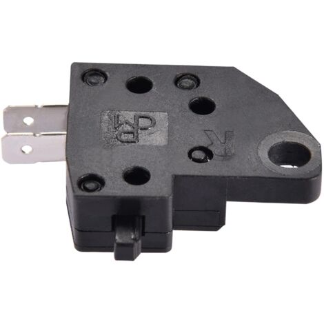 Interrupteur De Feu Stop Universel Pour Moto, Scooter, ATV - Commutateur Frein à Disque, ABS + Métal - Installation Facile - 9
