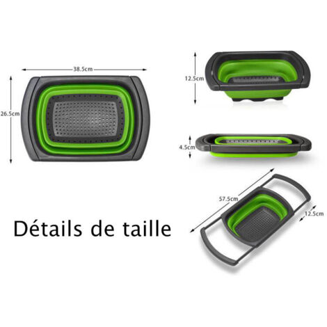 Lave-fruits Et Légumes Automatique - Panier Rotatif En Forme D'escargot - Pour évier