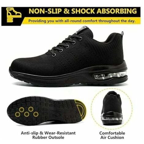 Chaussures De Sécurité Chaussures De Sécurité Homme Femme Legere Baskets De Sécurité Chaussure