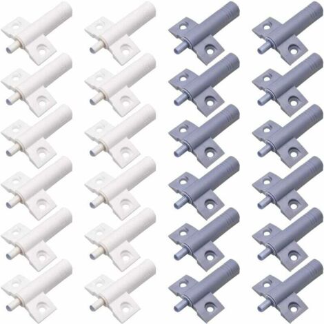 Cuisine Amortisseur Porte,24Pcs Amortisseur de Porte de Meuble Tampons de Porte Cuisine Amortisseur Plastique Porte Haute Recyclable Haute Résistance Réduisezle Bruit pour le Bureau Armoires,