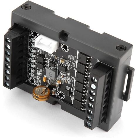 Carte de contrôle PLC, module de relais de retard de contrôleur programmable avec analogique FX1N-30MR DC10-28 V, pour équipement de contrôle industriel, machines de production, appareils de contrôle Carte de contrôle PLC, module de relais de retard de contrôleur programmable avec analogique FX1N-30MR DC10-28 V, pour équipement de contrôle industriel, machines de production, appareils de contrôle