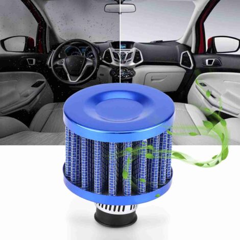 Kit Filtre à Air Froid Universel 70mm Rouge ANNX - Pour Voiture, Tuning - Aluminium, Garantie 6 Mois