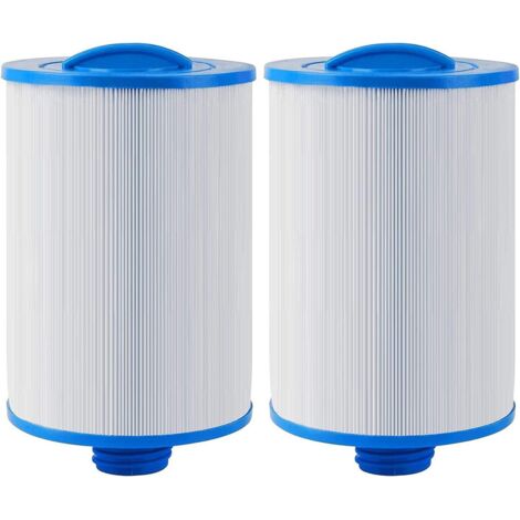 Lot de 2 Cartouche pour Filtre Jacuzzi, pour Spa, Unicel 6CH 940, Pleatco PWW50P3, Waterway Front Access Skimmer et Filbur FC 0359
