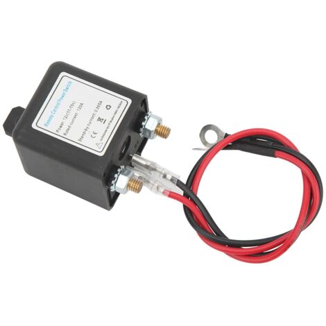 Interrupteur De Déconnexion De Batterie à Distance 12V Avec Télécommande - Pour Voiture, Bateau, Camion, Jusqu'à 200A