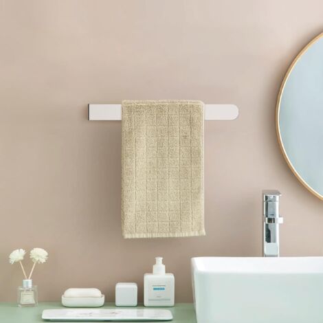 Serviette de toilette invité à broder verte