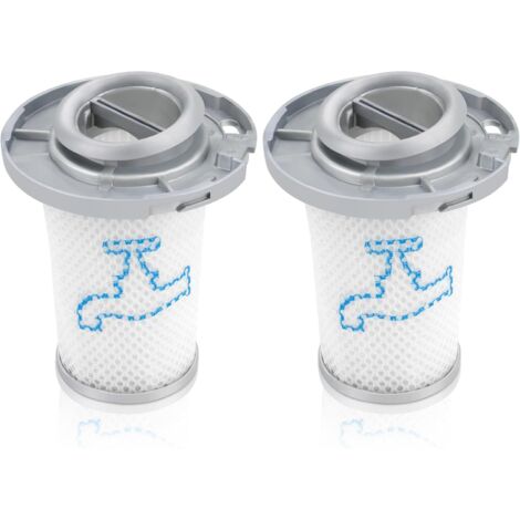 Lot de 2 Filtre séparateur pour aspirateurs sans fil X-Force Flex 8.60 de Rowenta RH9611 RH9637 RH9638 RH9639, Lavable,(Alternative au ZR009006)