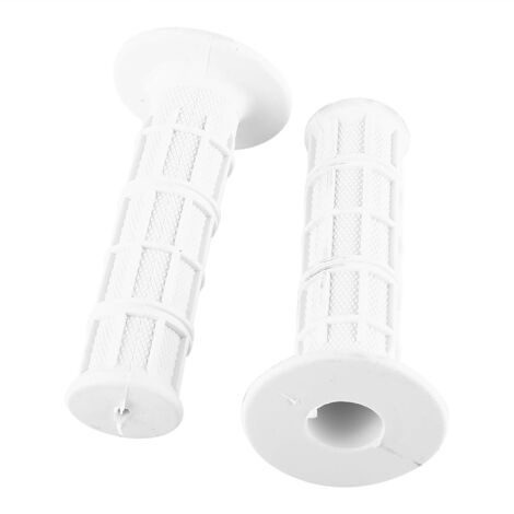Paire De Poignées De Guidon En Silicone Universelles - Pour Guidons 22mm (7/8") - Noir - Antidérapant - 7