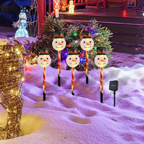 Figurine Dansante Solaire De Noël – Père Noël, Renne, Bonhomme De Neige Qui Bougent Sans Pile !