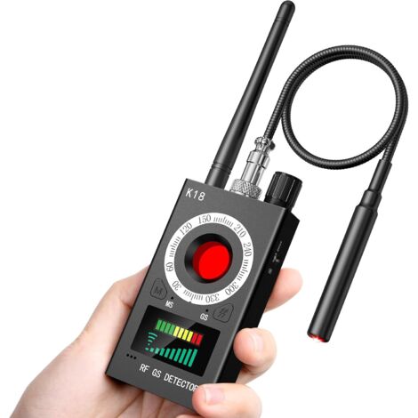 Anti-Espion Bug Détecteur, Détecteur Rf Sans Fil Pour Caméra Dissimulée, Gsm Écoute Device Finder Radar Radio Scanner Signal Sans Fil Alarme