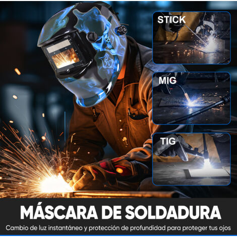 Mox Solar Auto Oscurecimiento Soldadura Cascos Soldadura | Cuotas Sin