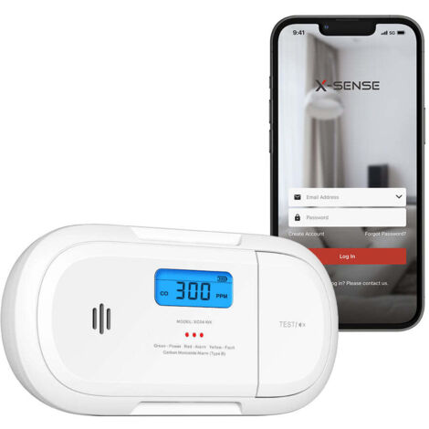 X-Sense XC04-WX Détecteur de monoxyde de carbone W395373 (1/5)
