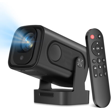 Mini vidéoprojecteur 1080P natif – Wi-Fi 6, Bluetooth 5.4 – Haut-parleur stéréo 5W – Projection jusqu'à 200 pouces - FI 6 ET