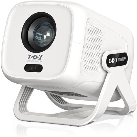 Mini vidéoprojecteur certifié Netflix FHD 1080p – Luminosité 450 ANSI lumens – Wi-Fi 6 et Bluetooth 5.4 – Autofocus intelligent - Wi-Fi6