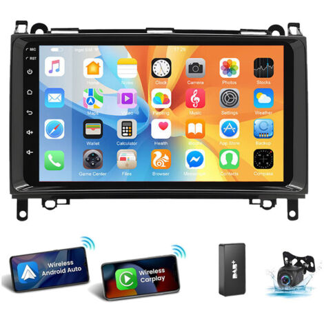 Radio Android Para Mercedes Benz Clase A, B, Sprinter - 7 Pulgadas, DAB+, GPS, CarPlay, Cámara Trasera