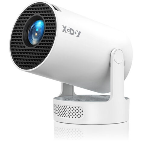 Mini vidéoprojecteur portable à courte focale – Résolution native 1280x720 – Luminosité 12 000 lumens – Wi-Fi 6 et Bluetooth 5.4 - bande6