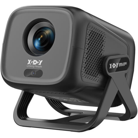 XGODY Vidéoprojecteur 1080P Mini Projecteur Portable - 450 ANSI - WiFi 2.4G/5G - Bluetooth 5.4 - Android 11 avec Netflix
