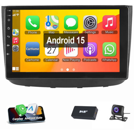 Autoradio Android 15 GPS CarPlay pour Mercedes Benz Vito Viano W639 2003-2014 4+64G DAB CAM (1/5)