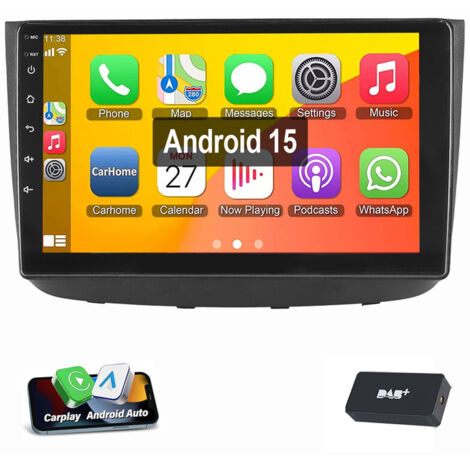 Autoradio Android 15 GPS CarPlay pour Mercedes Benz Vito Viano W639 2003-2014 1+32G DAB (1/5)