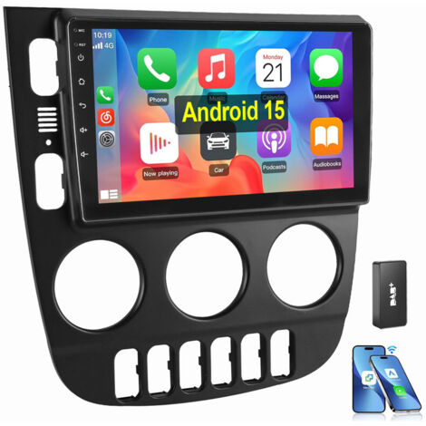 Pour Mercedes-Benz Classe M W163 ML 350 320 Autoradio Android 15 GPS WIFI 2+64G DAB
