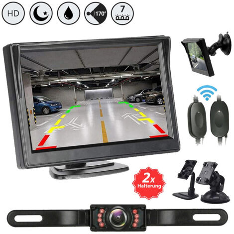 Système de recul avec moniteur 5" et caméra de recul écran unique (1/5)