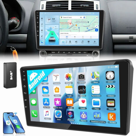 9" Pour Peugeot 407 2004-2011 Android 15 Autoradio GPS BT WIFI RDS Carplay EQ 2+32G DAB