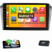 Autoradio Android 15 pouces pour Mazda 3 (2003-2009) BK GPS WIFI BT FM RDS 1+32G DAB
