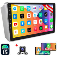 Autoradio 9" pour Toyota Avensis T25 2002-2008 Android 15 Carplay GPS Navigation BT USB WIFI Écran tactile - 2+64G CAM