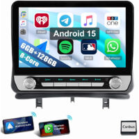 10,1" Android 15 Autoradio Carplay WIFI 6+128G Pour Renault Clio 3 2005-2014 6+128G