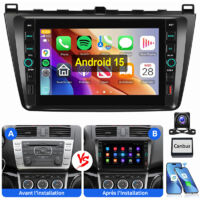 Pour Mazda 6 GH GG 2007-2012 Android 15 Autoradio USB Type-C GPS RDS Carplay 2+64G CAM