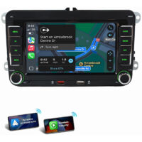 Wince 7" Pour VW GOLF 5 6 Polo Passat Touran Tiguan Caddy Autoradio Carplay RDS