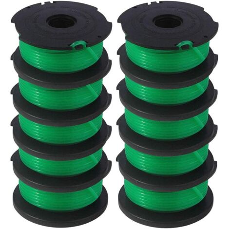 SF-080 Ersatzspule für Schwarz und Decker GH3000 LST540 LST540B GH3000R SF-080-BKP 20ft .080in Einzelfaden-Fadenschneider Auto-Feed-Spule (10er-Pack) (1/5)