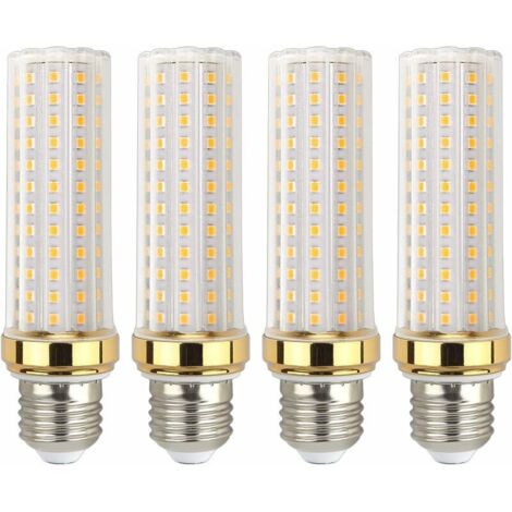 E27 LED-Lampe 20 W Warmweiß, entspricht 150 W E27-Halogenlampe, warmweiße E27-LED-Lampe für Garage/Studio, 4er-Pack, – RWLED-Lampe E27