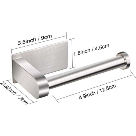 Toilettenpapierhalter, Wandmontage, Toilettenpapierhalter ohne Bohren