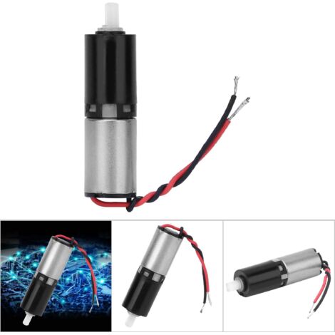DC12V Getriebemotor mit Encoder 6V-24VDC Drehzahlreduzierung Geschwindigkeitsreduzierung Elektropermanentmagnet-Codiereinrichtung Codiergerät [0056380 (GA25-371)] - €27.44