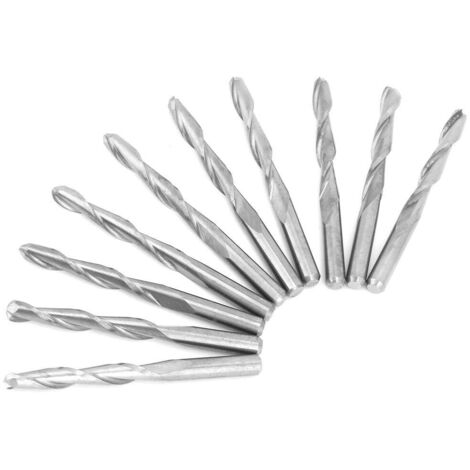 1 stks 2 Fluit Vierkante Neus Frees, 3.175/4/6/8/10/12mm Schacht CNC Router Bit Vhm Spiraal Frees for Houtbewerking Tool (Size : 3.175x1.0x6x38L 1 stks 2 Fluit Vierkante Neus Frees, 3.175/4/6/8/10/12mm Schacht CNC Router Bit Vhm Spiraal Frees for Houtbewerking Tool (Size : 3.175x1.0x6x38L
