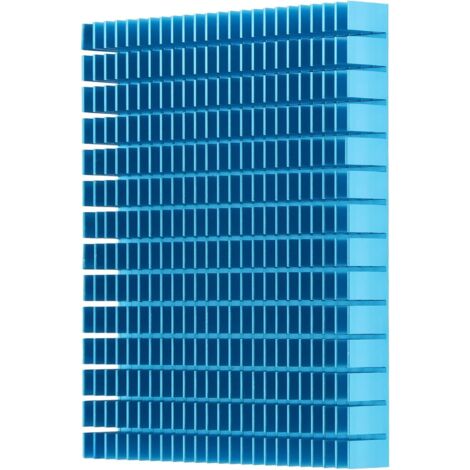 Alu-Kühlkörper 150x98x79 Mm Für Brückengleichrichter MDQ-200A – Effiziente Wärmeableitung Mit 4 Mm Gewindeloch
