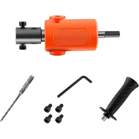 Bohrerkonverter, professioneller Adapter für elektrische Bohrmaschinen zum Hammer, Meißelwerkzeug, Zubehör für elektrische Hämmer, Schraubenschlüssel, Handbohrmaschine, fester Antrieb