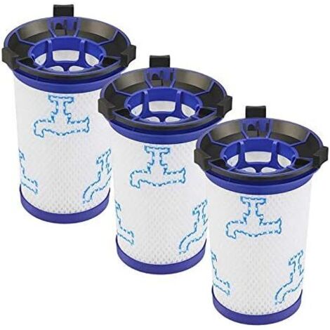 3er-Pack Ersatzfilter für Rowenta Air Force 360 / X-Pert Essential 260 Akku-Staubsauger RH9037 RH9038 RH9039 RH9051 RH9057 RH9079 RH9081 RH9086 (Alternative zu ZR009001) (1/5)