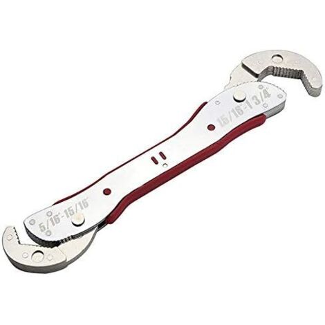 Chiave magica regolabile da 9-45 mm, multifunzione, in acciaio inox, antiscivolo, a doppia testa, universale, per uso domestico, utensili manuali rapidi - RWBricolage ›Utensili manuali ed elettrici›Ut (1/5)