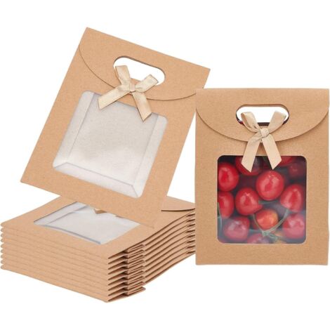 Focciup 100 Bolsas De Papel Kraft Marrón De 5.0 X 7.0 | Cuotas sin interés