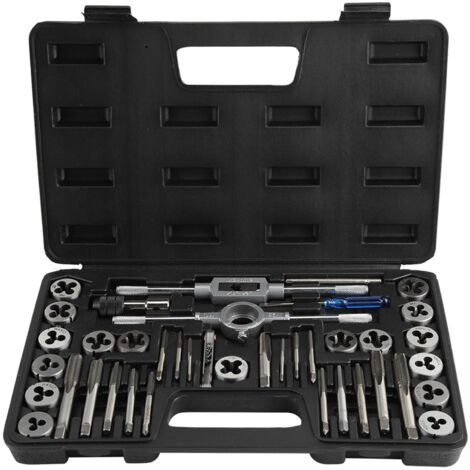 QUARKZMAN Set Di 3pz Maschi E Filiera Metrici A Mano, M6 X 0.5 Maschi Con Filett