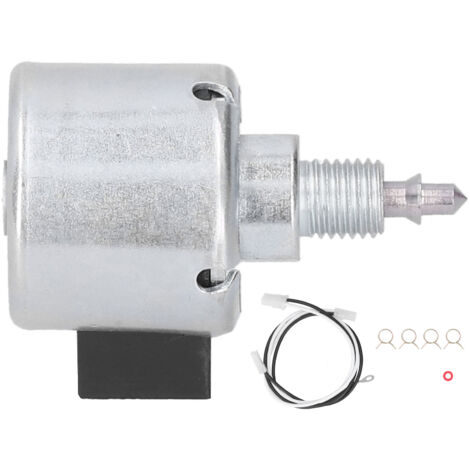 Elettrovalvola Carburante 12V Solenoide Di Arresto Carburante 12V - Elettrovalvola Per Motori Diesel, Compatibile B4002-1115030 Elettrovalvola Arresto Motore Diesel