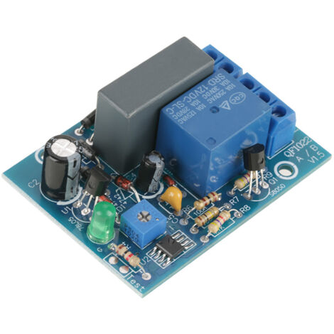 Temporizzatore 220v Modulo A Relè A Ritardo DC 12V 0 A 25 Secondi, Modulo Relè Temporizzatore, Relè Timer Regolabile Disattivazione Relè 220v