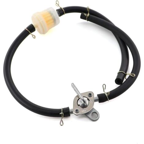 Interruttore rubinetto carburante Rubinetto carburante universale, interruttore benzina, rubinetto carburante per generatore, motore a gas, serbatoi carburante, filtro carburante (1/5)