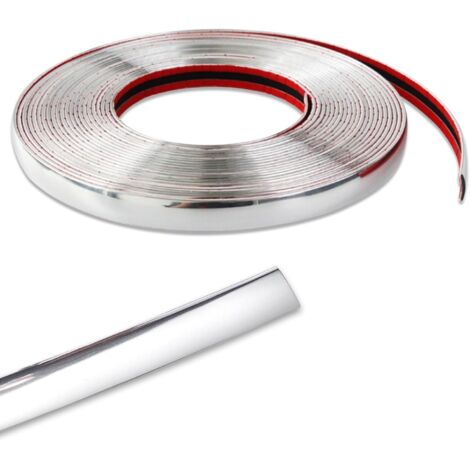 Striscia cromata per auto e moto, 10 mm x 15 m (1/5)