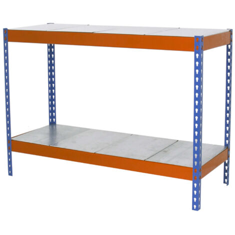 Simonrack Scaffale da esterno in metallo Blu/Arancio/Galvanizzato (1/3)