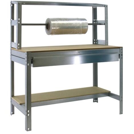 Simonrack Banco di Lavoro Polivalente Galvanizzato in Legno Robusto 600kg
