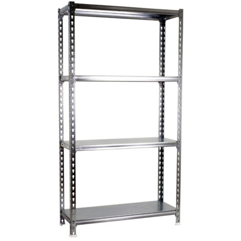Simonrack Scaffale moderno grigio galvanizzato 4 livelli (1/3)